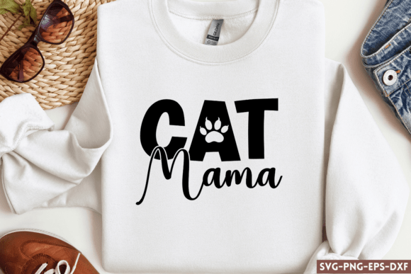 Cat Mama SVG – A Versatile Graphic Design Asset for Crafts