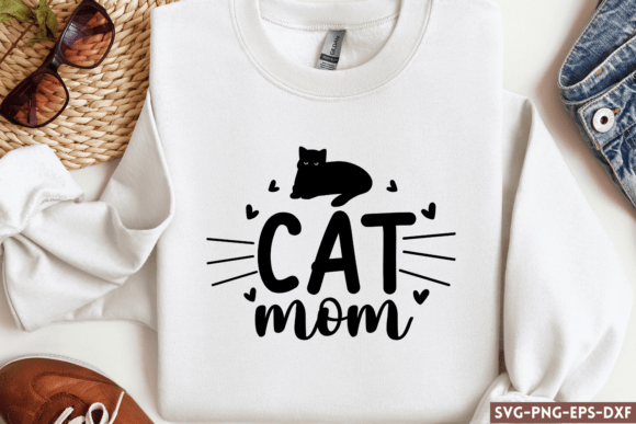 Cat Mom SVG: A Graphic Asset for Crafts and Branding