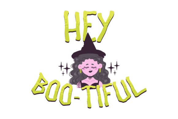 Hey Boo-tiful SVG PNG for Halloween Crafts and Graphics