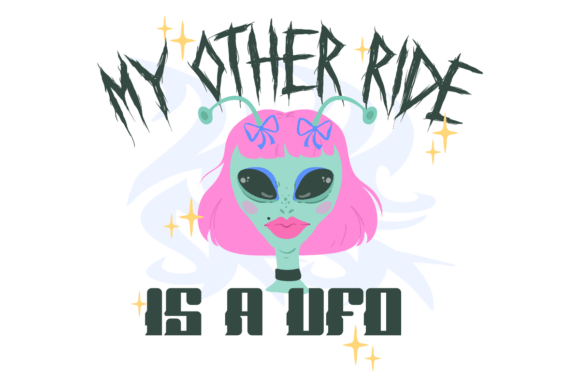 My Other Ride is a UFO SVG: A Graphic Designer’s Take